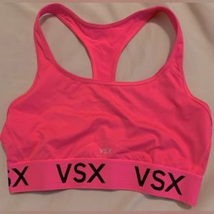 Lightly Used Victoria Secret Sport bra. Hot Pink. Almost new quality.